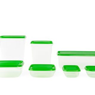 Ikea Pruta - 17-teiliges, stapelbar Aufbewahrungsset - Dosen mit Deckel - Eisfach, Mikrowelle und Geschirrspüler geeignet