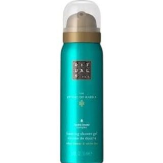 Rituals The Ritual of Karma Duschgel in Schaum, 50 ml, mit Lotusblüte und weißem Tee