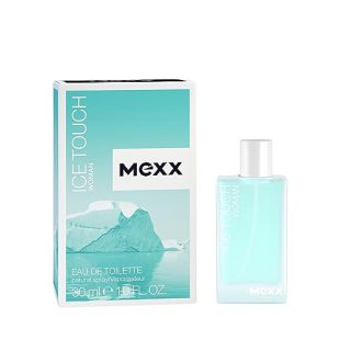Mexx Ice Touch Woman, Eau de Toilette Natural Spray, Erfrischendes Damen Parfüm mit fruchtig-blumigen Noten, 1 er Pack (1 x 30ml)