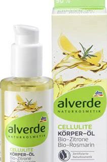 alverde NATURKOSMETIK Körperöl Cellulite Bio-Zitrone Bio-Rosmarin, 100 ml