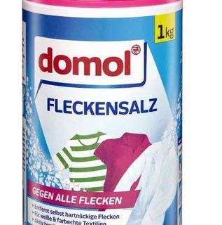 Fleckensalz - entfernt zuverlässig alle Flecken wie z. B. Kaffee-, Rotwein-, Fett-, Eiweiß- und Stärkeflecken - Schont Farben & Gewebe Frischt die Leuchtkraft der Farben - 1kg