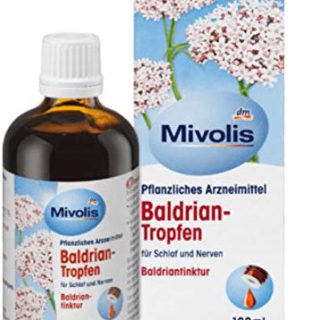 Baldrian-Tropfen - Für Schlaf und Nerven - Pflanzliches Arzneimittel - bei nervösen Beschwerden und Unruhezuständen - Für eine erholsame Nacht - 100 ml