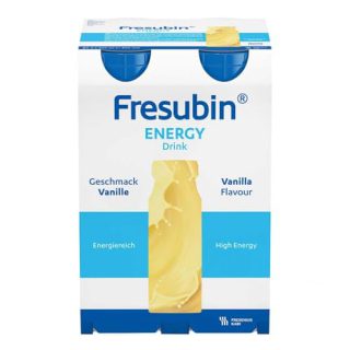Fresenius Kabi Fresubin Energy Drink Vanille Trinkflasche, 4 x 200 ml, 1er Pack (1 x 2,75 kg)