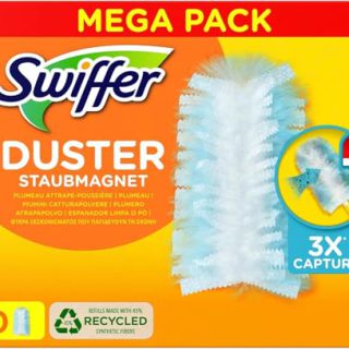 Swiffer Staubmagnet Trap & Lock Nachfüllpackung x20, Nehmen 3x Mehr Staub Und Haare Auf Als Ein Herkömmlicher Staubmagnet Und Schließen Ihn Ein