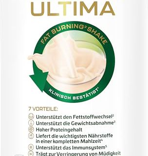 Yokebe Ultima Shake - Mahlzeitersatz zur Unterstützung des Fettstoffwechsels und der Gewichtsabnahme - Diät-Drink mit hohem Proteingehalt - 400 g = 10 Portionen