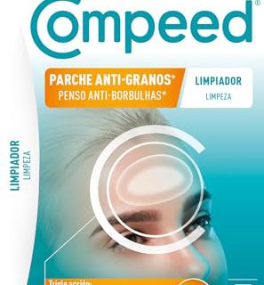 Compeed - Anti-Pickel* Patch Reinigend– Reinigt, absorbiert und entfernt– Hydrokolloid Pickel Patch*- Ideal für die Anwendung in der Nacht– Für größere Bereiche wie die T-Zone -7 Patches -6.8x4.2cm