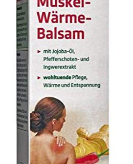 Muskel-Wärme-Balsam - Wohltuende Pflege, Wärme und Entspannung - mit Jojoba-Öl, Pfefferschoten- und Ingwerextrakt - 100 ml