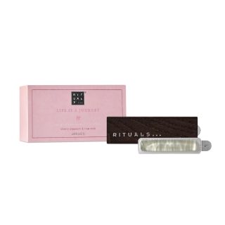 RITUALS Autoparfüm Sakura Autoparfüm | Das Leben ist eine Reise | Autoduft mit Kirschblüten- und Reismilcharoma | Auto-Lufterfrischer mit elegantem Holzhalter | 6 g