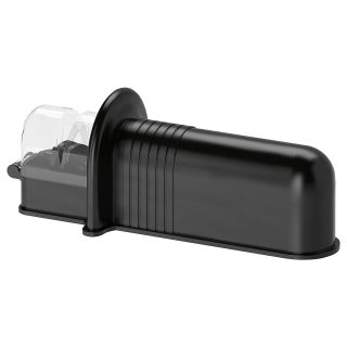 Ikea 571.452.96 Messerschärfer, 15,9 x 5,7 x 5,7 cm, schwarz