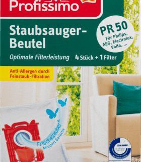 Lenor Profissimo Staubsaugerbeutel PR50, 1 Packung mit 4 Stück