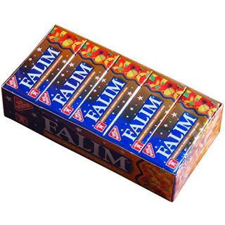 Falim Kaugummi Tutti Frutti ohne Zucker (20 x 5 Stück/140g)