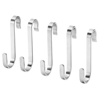 IKEA S-Haken KUNGSFORS - Edelstahl - 5 Stück im Set
