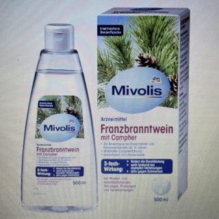 Franzbranntwein - Bei Muskel- und Gelenkschmerzen, Zerrungen, Prellungen, Verstauchungen - 0,5L