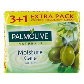 Palmolive Naturals Seife angereichert mit Olivenextrakt 4 Stück, 360 g