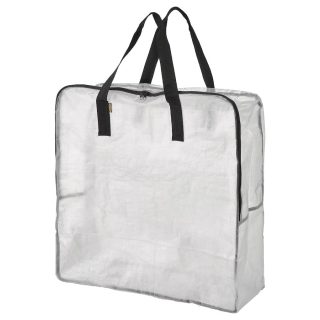 Ikea DIMPA Aufbewahrungstasche, langlebig & transparent, 65 x 22 x 65 cm [Leicht sauber zu halten - einfach abspülen und trocknen]