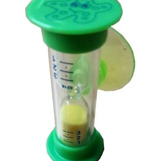 Prokudent Kids 3 Minuten Sanduhr 1 Stück mit Saugnapf zum Anbringen an der Wand erhältlich in versch. Farben - Nicht wählbar.