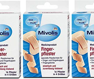 Das gesunde Plus (Mivolis) Fingerpflaster verschiedene Grössen 3er-Pack(3x16 Stk