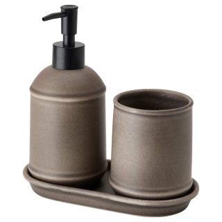 IKEA Tvalsjon 804.566.37 Badezimmer-Set, 3-teilig