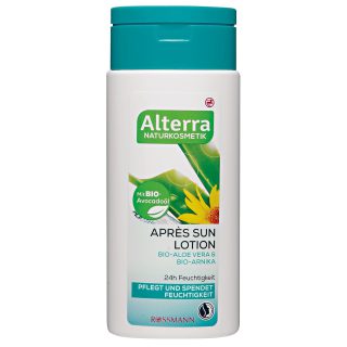 Alterra Après Sun Lotion Bio-Aloe Vera & Bio-Arnika, 200 ml