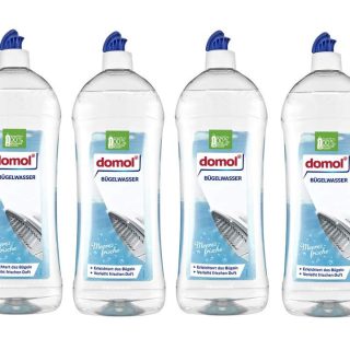 Domol Bügelwasser"Meeresfrische", 4er Pack (4 x 1L)