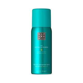 RITUALS Deo von The Ritual of Karma – Mit Sommerlichem Heiligem Lotos und Weißem Tee – beruhigend und wohltuend, 24 Stunden Schutz