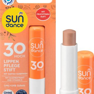 SUNDANCE Lippenpflegestift LSF 30, 4,8 g vegan & Ohne Nanopartikel