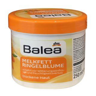 Balea Anti-Aging, Melkfett Ringelblume, schütz vor Witterungseinflüssen und Feuchtigkeitsverlust (250ml Dose)