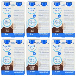 Fresenius Kabi Fresubin Energy Drink Schokolade Trinkflasche, 6 x 4 x 200 ml, 1er Pack (1 x 5,5 kg)