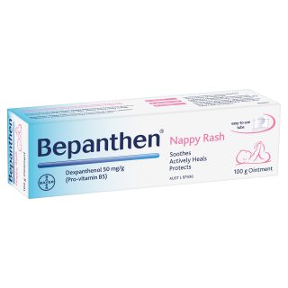 Bepanthen Windelpflegesalbe | Windelcreme mit Provitamin B5 | Geeignet für Neugeborenenhaut, 100 g (Verpackung kann variieren)
