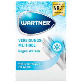 WARTNER Vereisung gegen Warzen - Spray zur Behandlung von Warzen - Warzen-Kryotherapie zur Selbstbehandlung für Kinder und Erwachsene - 1er Pack, 1 x 50 ml