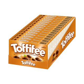 Toffifee – 15 x 125g – Haselnuss in Karamell mit Nougatcreme und Schokolade