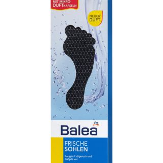 Balea Frischesohlen schwarz small, 2er Pack (2 x 16 Stück)